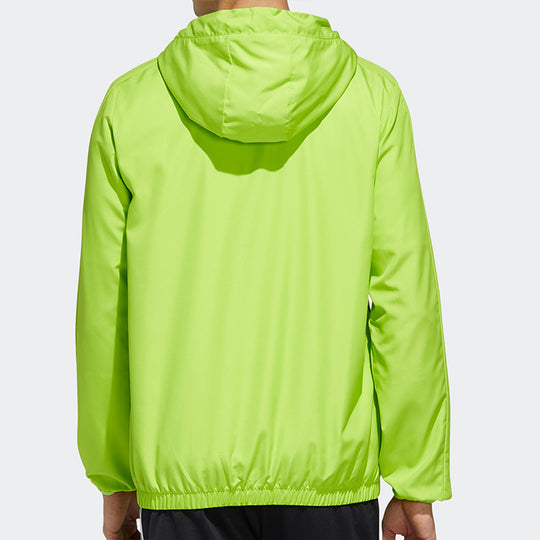 adidas Casual Sports Jacket Fluorescent Green GF3963