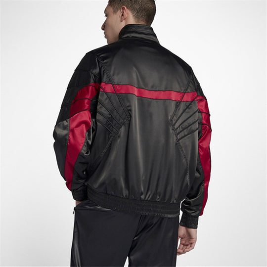 Air Jordan 5 Sportswear Loose Sports Jacket Black AR3131-010