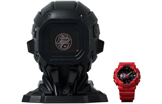 CASIO G-Shock Analog-Digital 'Red' GA-110SGH-4APFS