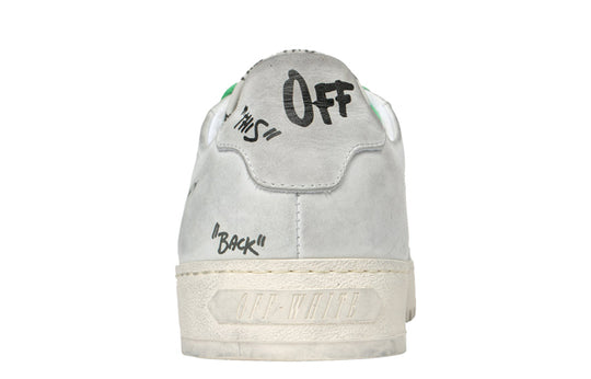 OFF-WHITE C/O Virgil Abloh Men'S White 2.0 Graffiti Sneakers OMIA042R2 -  KICKS CREW
