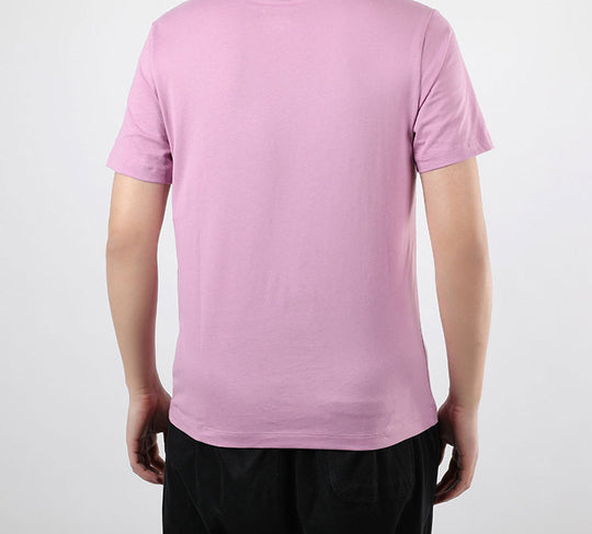 Air Jordan Wordmark Classic Flying Man Logo Short Sleeve T-shirt Purple CK4213-580 T-shirts  -  KICKSCREW