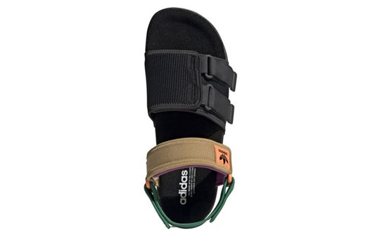 adidas Adilette Sandal 4.0 'Black Bold Green' H03417
