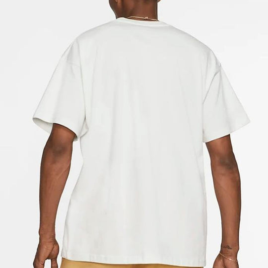 Men's Nike ACG logo Short Sleeve White T-Shirt BQ7342-122 T-shirts - KICKSCREW