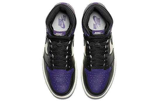 Air Jordan 1 Retro High OG 'Court Purple' 555088-501 Retro Basketball Shoes  -  KICKS CREW