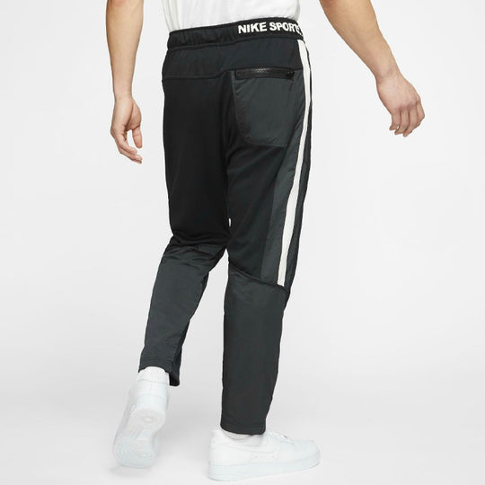 Men's Nike Logo Black Sports Pants/Trousers/Joggers CJ5047-060 - KICKS CREW