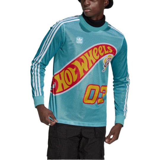 adidas Originals x Hot Wheels x Sean Wotherspoon Crossover Pullover 'Blue' HT6581