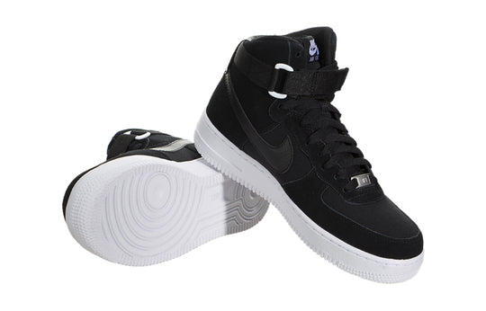 (GS) Nike Air Force 1 High 'Black White Sole' 653998-009