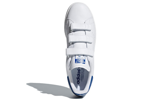 Adidas Originals Stan Smith 'White' Hook and Loop Leather (US12) OG  superstar