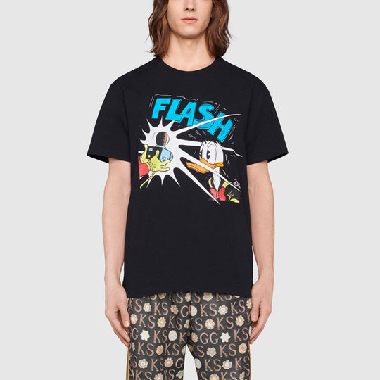 Gucci, Shirts, New Gucci X Disney Donald Duck Logo Shirt Size M