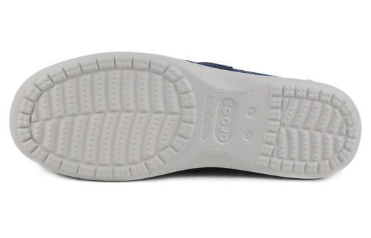 Crocs Santa Cruz Sports Casual Shoes 'Dark Blue White' 206074-464