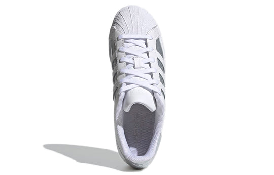 (WMNS) adidas Superstar 'White Silver Metallic' FX6048