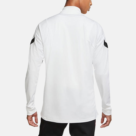 Air Jordan Paris Saint-Germain Knit Soccer/Football Jacket White CK9625-100 Jacket - KICKSCREW