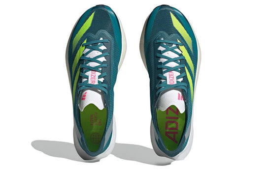 (WMNS) adidas Adizero Adios 8 Shoes 'Wonder Blue Solar Green' HP9722