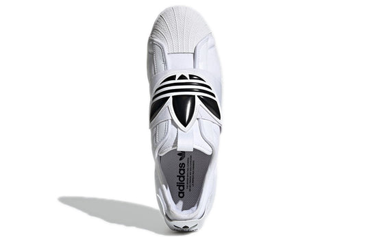 adidas originals Unisex SS Slip-On Fashion Logo Sneakers White/Black GX1229