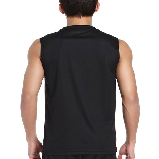 adidas All World Sleeveless Knitted Vest Men Black F84546 - KICKS CREW