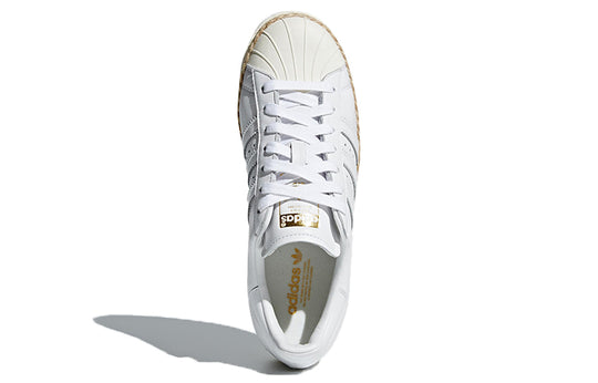 (WMNS) adidas originals Superstar 80s New Bold White DA9573