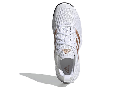 (WMNS) adidas Court Control 'White Copper Metallic' FX3444