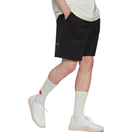 Men's adidas Solid Color Sports Shorts Black HG2067