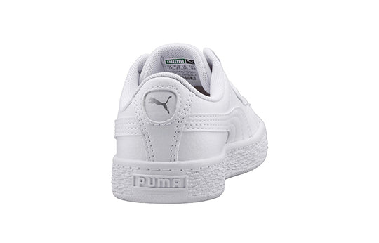 (GS) PUMA Basket Classic JR White 364503-04