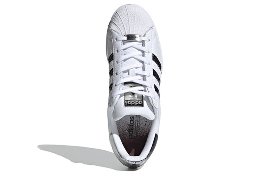 (WMNS) adidas originals Superstar 'White Black' FY0238
