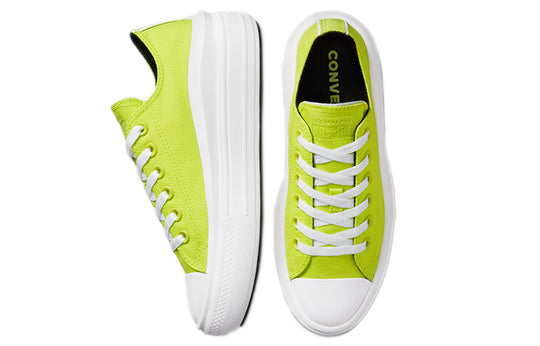 (WMNS) Converse Chuck Taylor All Star Move Low 'Lime Twist' 572072C