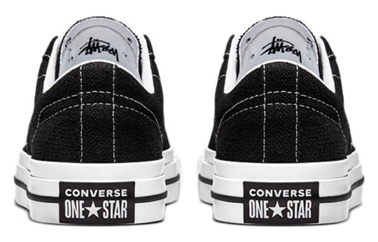 Converse Stussy x One Star Low 'Black' 173120C