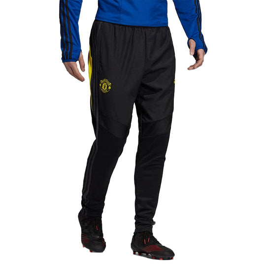 Men's adidas Manchester United Printing Training Sports Pants/Trousers/Joggers Black DX9050