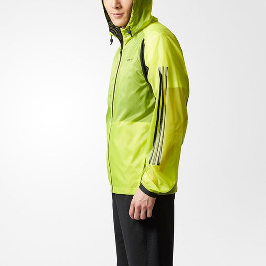 adidas neo Colorblock Casual Sports Jacket Green BR3694