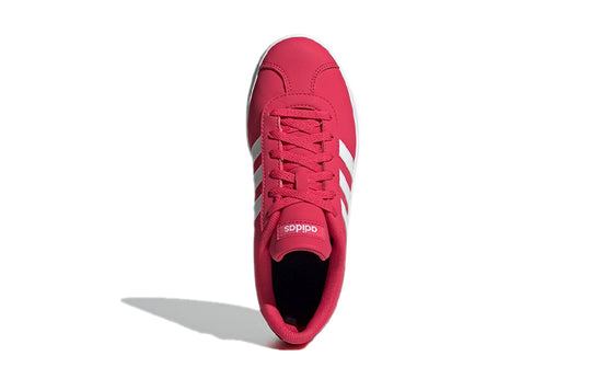 (GS) adidas neo Vl Court 2.0 K 'Red White' FW3939