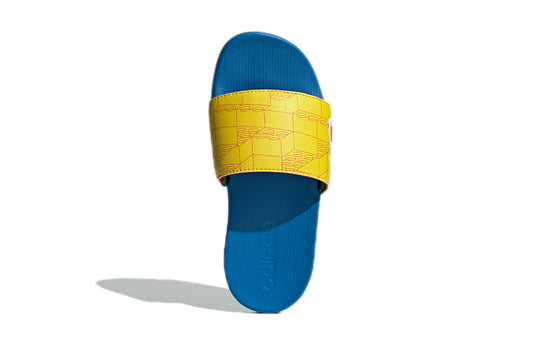 (PS) adidas x Lego Adilette Comfort K 'Yellow Blue' FZ2867