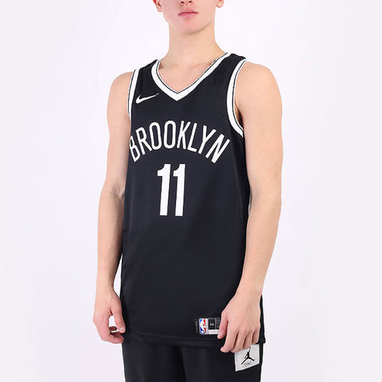 Nike NBA Sports Basketball Jersey/Vest SW Fan Edition 20-21 Season Brooklyn Nets Kyrie Irving 11 Black CW3658-015