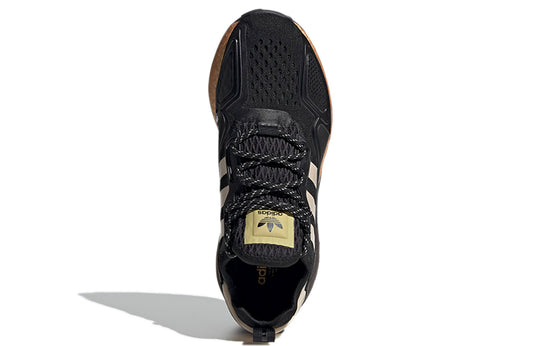 (WMNS) adidas ZX 2K Boost 'Black Gold Metallic' FY2014