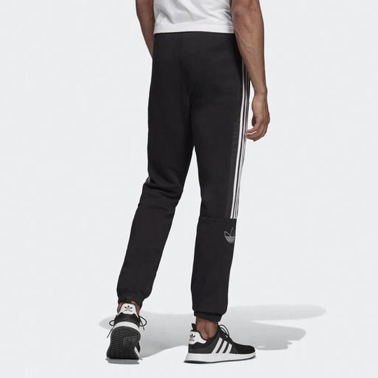 adidas originals Outline Sweatpants Black ED4690-KICKS CREW