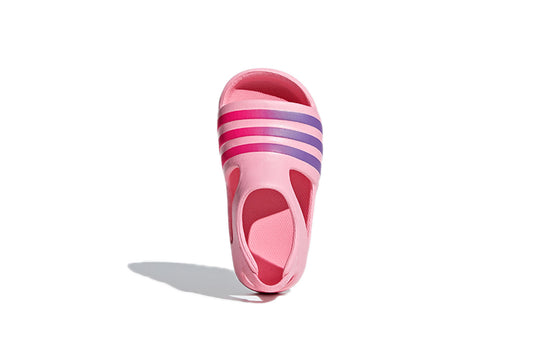 (TD) adidas originals Adilette Play I Cozy Non-Slip Sports Pink Sandals CG6598