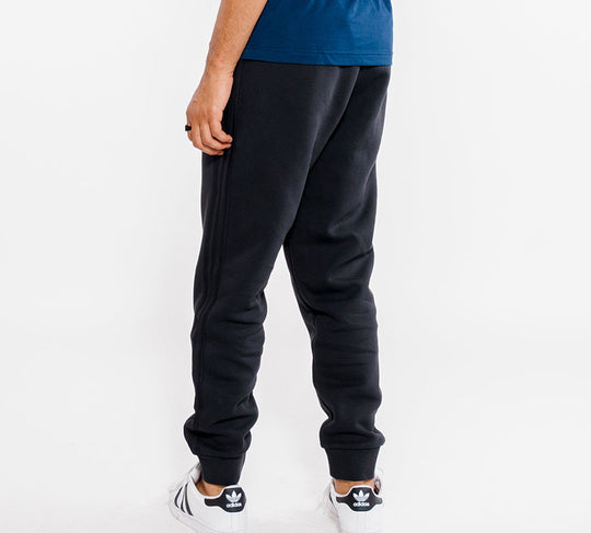 adidas Classic Logo Drawstring Fleece Lined Sports Pants Black FI1476 ...