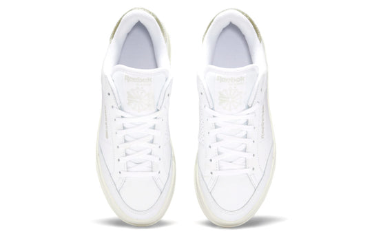 (WMNS) Reebok Classics Ad Court 'White Gold' FY5001 Skate Shoes  -  KICKS CREW