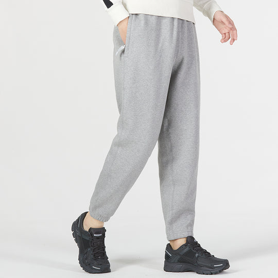 Nike Solo Swoosh Fleece Pants 'Grey' DX1365-063 - KICKS CREW