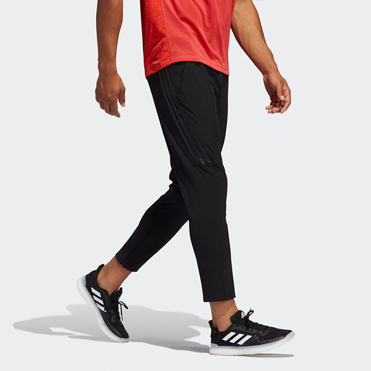 adidas Logo Printing Cone Training Pants Men's Black FJ6134
