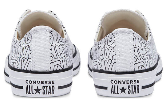Converse Chuck Taylor All Star Canvas Shoes White/Black/Pink 170297C