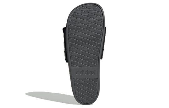 adidas Adilette Comfort ADJ 'Black White' EG1344