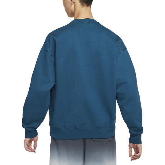 Men's Nike Blue Detroit Pistons Practice Legend Performance Long Sleeve T- Shirt