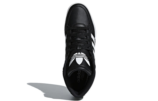 adidas Hardcourt Hi Big Logo 'Black White' CG7133 - KICKS