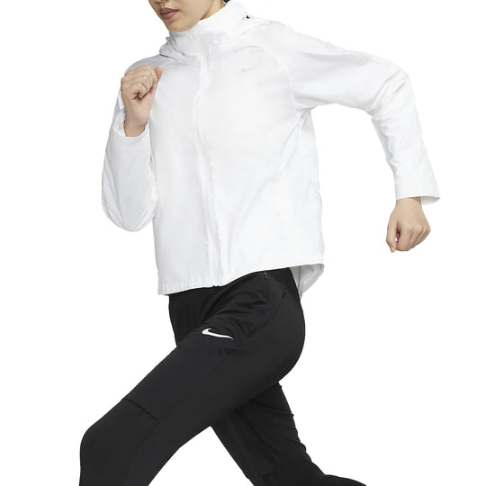 (WMNS) Nike Shield Running Long Sleeves White Jacket CU3386-100