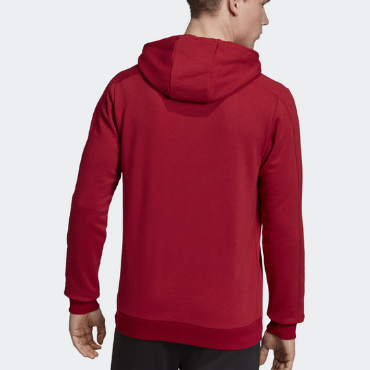 adidas Alphabet Logo Printing hooded Drawstring Red EI4637 - KICKS CREW