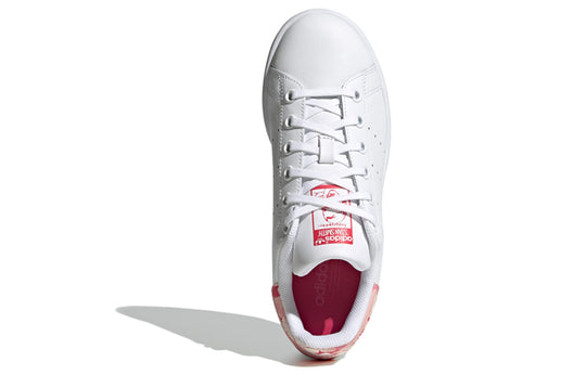 (GS) adidas Originals Stan Smith J Shoes 'Cloud White Power Pink' FV7405