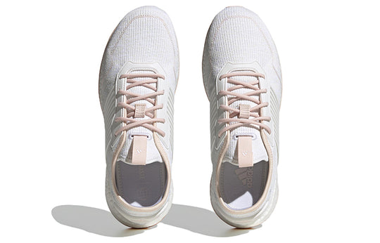 (WMNS) Adidas ZG Boost Running Shoes 'White Pink' IG7636
