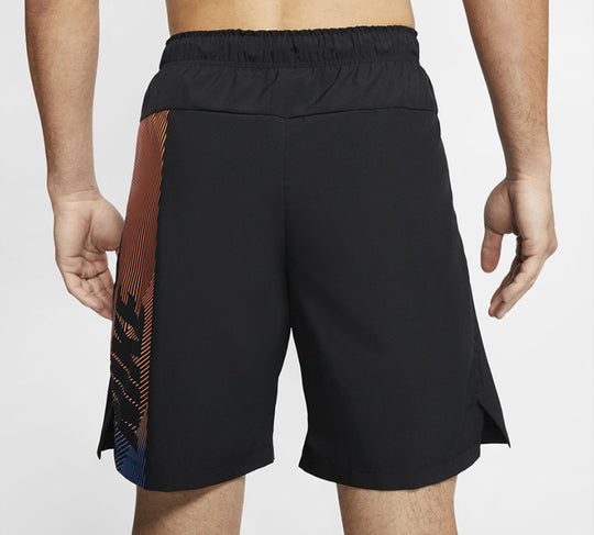 Nike Dri-Fit Contrasting Colors Training Shorts Black CJ2397-010