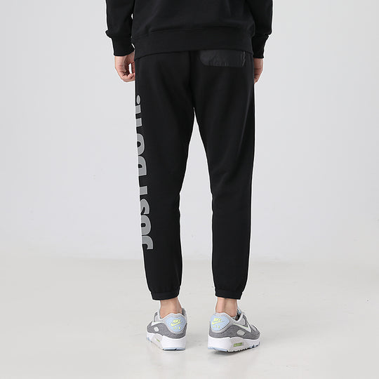 Nike Sportswear JDI Slim Fit Fleece Reflective Sports Pants Black CU4051-010