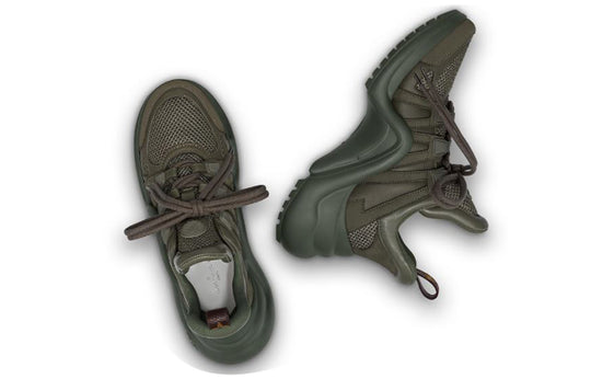 vuitton shoes green