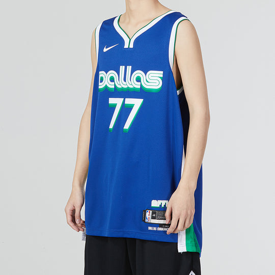 Nike Basketball NBA Boston Celtics Dri-FIT City Edition jersey vest in blue